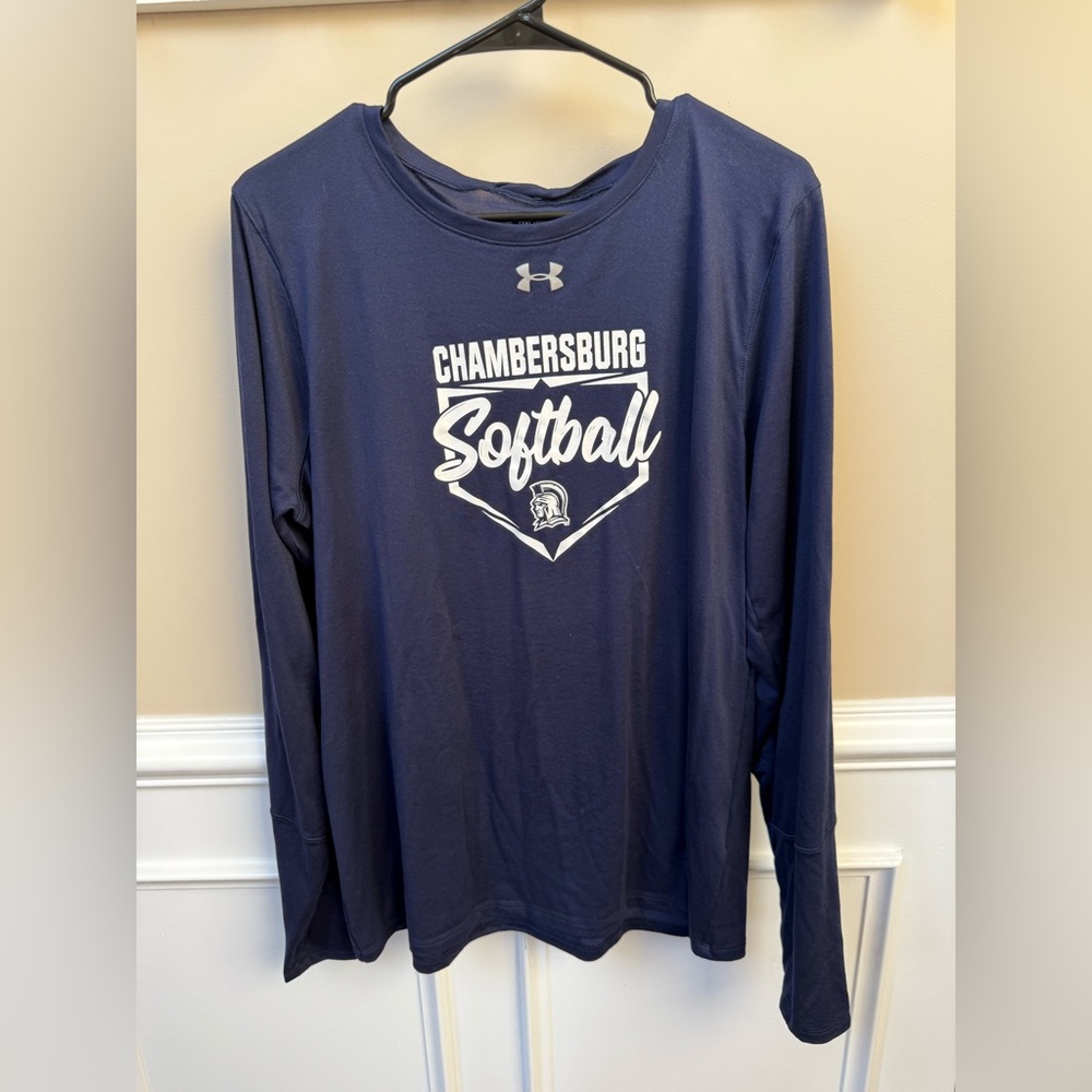 Under Armour Dark Blue Chambersburg Softball Shirt